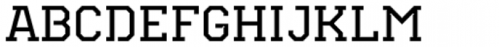 Teco Serif Light Font UPPERCASE