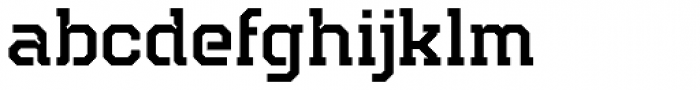 Teco Serif Font LOWERCASE