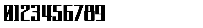 Tecqual Bold Font OTHER CHARS