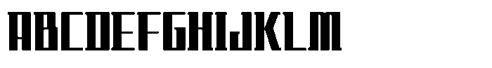 Tecqual Bold Font UPPERCASE