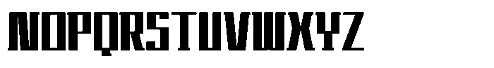 Tecqual Bold Font UPPERCASE