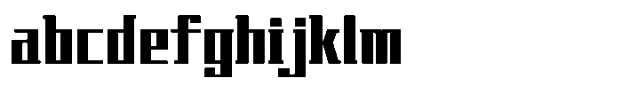 Tecqual Bold FONT
