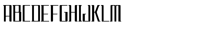 Tecqual Regular Font UPPERCASE