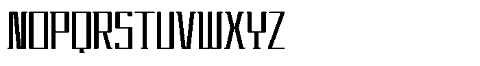 Tecqual Regular Font UPPERCASE