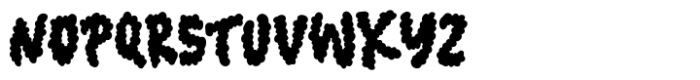 Teenage Kloudy Font LOWERCASE