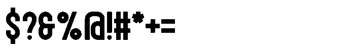 Teenage Luck Regular Font OTHER CHARS