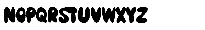 Teenage Luck Regular Font UPPERCASE