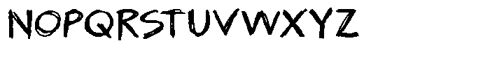 Teenage Parties Regular Font UPPERCASE