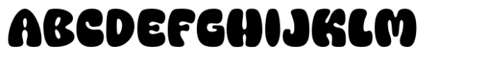 Teenage Popular Font UPPERCASE
