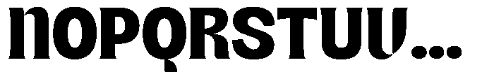Teenage Wander Bold Font UPPERCASE