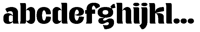 Teenage Wander Bold FONT