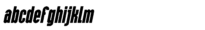 Tegaslim Italic FONT