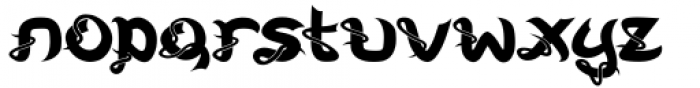 Tehisa Regular Font LOWERCASE