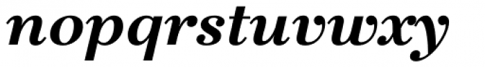 Teimer Bold Italic Font LOWERCASE