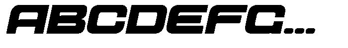 Teislow Italic Font UPPERCASE