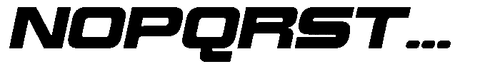 Teislow Italic Font UPPERCASE
