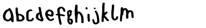 Teje Handwriting Font LOWERCASE