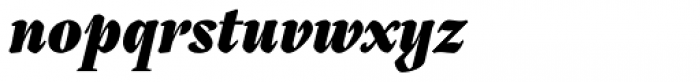 Tejuela Heavy-Italic  Font LOWERCASE
