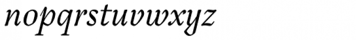 Tejuela Italic Font LOWERCASE