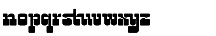 Tekila Regular Font LOWERCASE