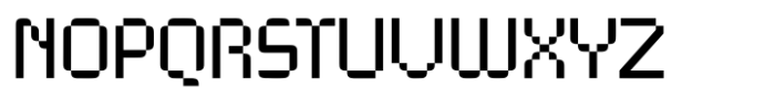 Teknolog Regular Font UPPERCASE