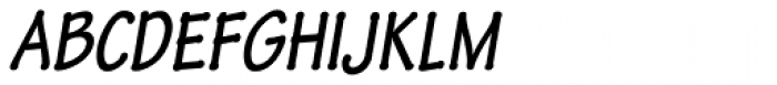 Tekton Pro Condensed Bold Oblique Font UPPERCASE