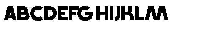 Telcian Bold Bold Font UPPERCASE