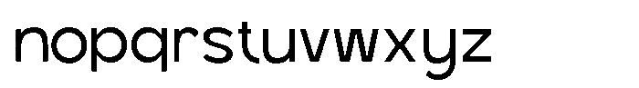 Telcian Extra Light Extra Light Font LOWERCASE