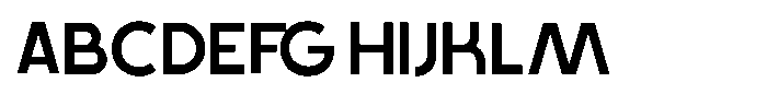 Telcian Regular Regular Font UPPERCASE