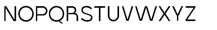 Telcian Thin Thin Font UPPERCASE