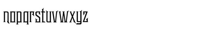 Telegraph Normal Font LOWERCASE
