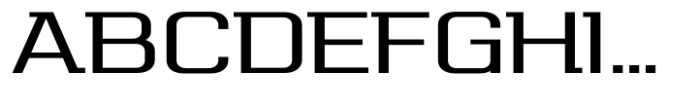 Telephone Extended Regular Font UPPERCASE