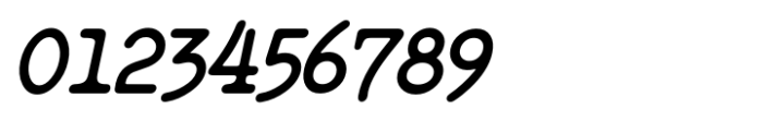 Teleprinter Message JNL Oblique Font OTHER CHARS