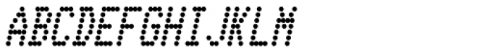 Telidon Cond Bold Italic Font UPPERCASE