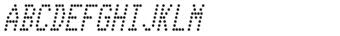 Telidon Cond Italic Font UPPERCASE