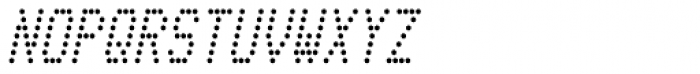 Telidon Cond Italic Font UPPERCASE