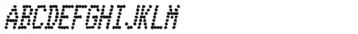 Telidon Ink Cond Bold Italic Font UPPERCASE