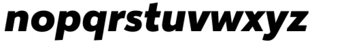 Tellumo Extra Bold Italic Font LOWERCASE