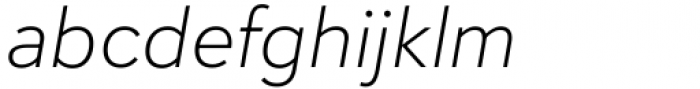 Tellumo Variable Italic Font LOWERCASE