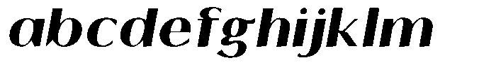 Tellur Sans Black Italic FONT