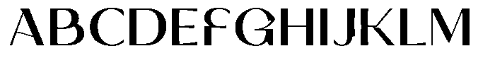 Tellur Sans Bold Font UPPERCASE