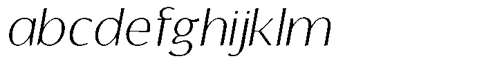 Tellur Sans Italic FONT