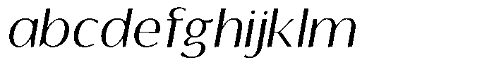 Tellur Sans Medium Italic FONT