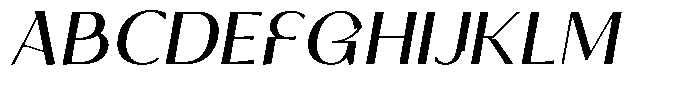 Tellur Sans Semi Bold Italic Font UPPERCASE