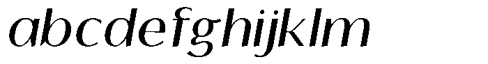 Tellur Sans Semi Bold Italic FONT