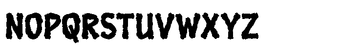 Telonk Qanter Regular Font UPPERCASE