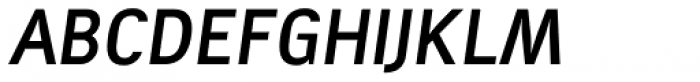 Tempelhof Bold Oblique Font UPPERCASE
