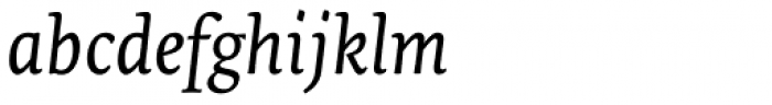 Tempera Biblio Pro Book B Italic Font LOWERCASE