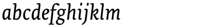 Tempera Biblio Pro Book C Italic Font LOWERCASE