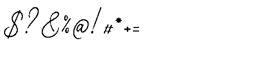 Temporal Hidden Regular Font OTHER CHARS